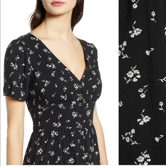 🔥3/$20 TEN SIXTY SHERMAN Button Down Floral Maxi - Picture 9 of 10